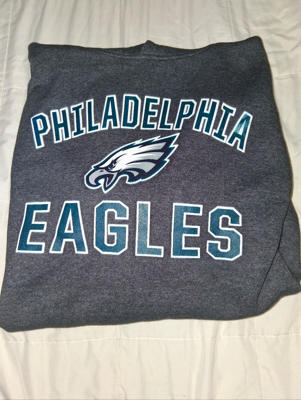 Gently Used Fanatics Philadelphia Eagles Hoodie Size Large
